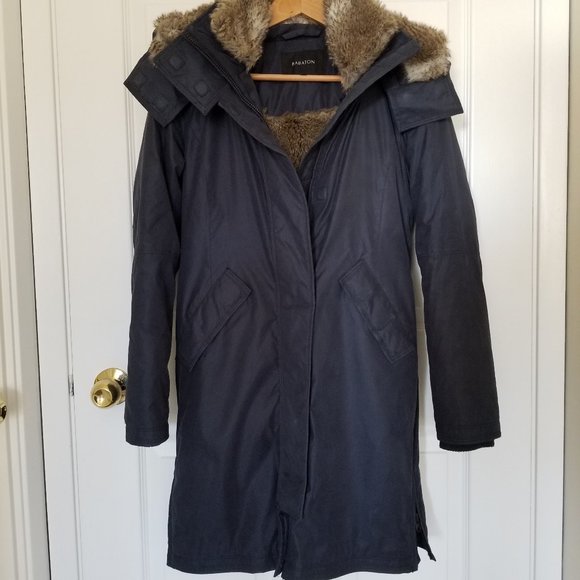 Aritzia Babaton Parka XS-Winter Jacket (Navy Blue) - Picture 1 of 4
